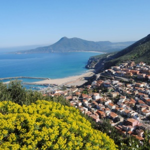 Buggerru, veduta panoramica